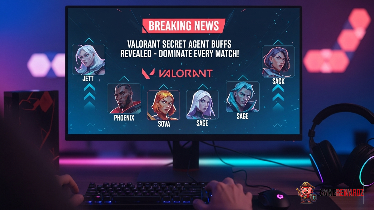 Valorant Secret Agent Buffs Revealed – Dominate Every Match!